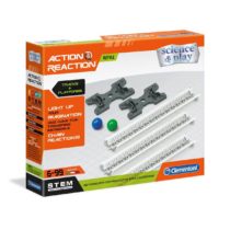 CLEMENTONI-Bilim Seti Action & Reaction Raylar ve Platformalar COD.19117