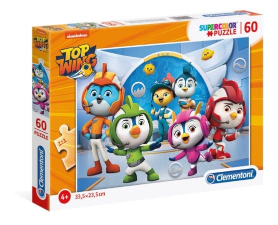 CLEMENTONI Top Wing – 60 parça – Supercolor Puzzle COD.26057