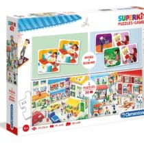 CLEMENTONI What’s the job – 2×30 parça – Supercolor Puzzle 20239