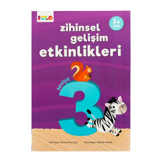 EOLO-Zihinsel Gelişim Etkinlikleri 3+ Yaş– Seviye 3