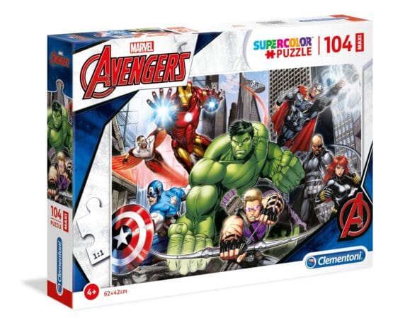 Cle Marvel The Avengers – 104 pcs- Supercolor Puzzle COD 23688