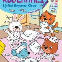 Eğlenceli Evim 4-5 Yaş-Kodlamalı Eğitici Boyama Kitabı-2.Seviye