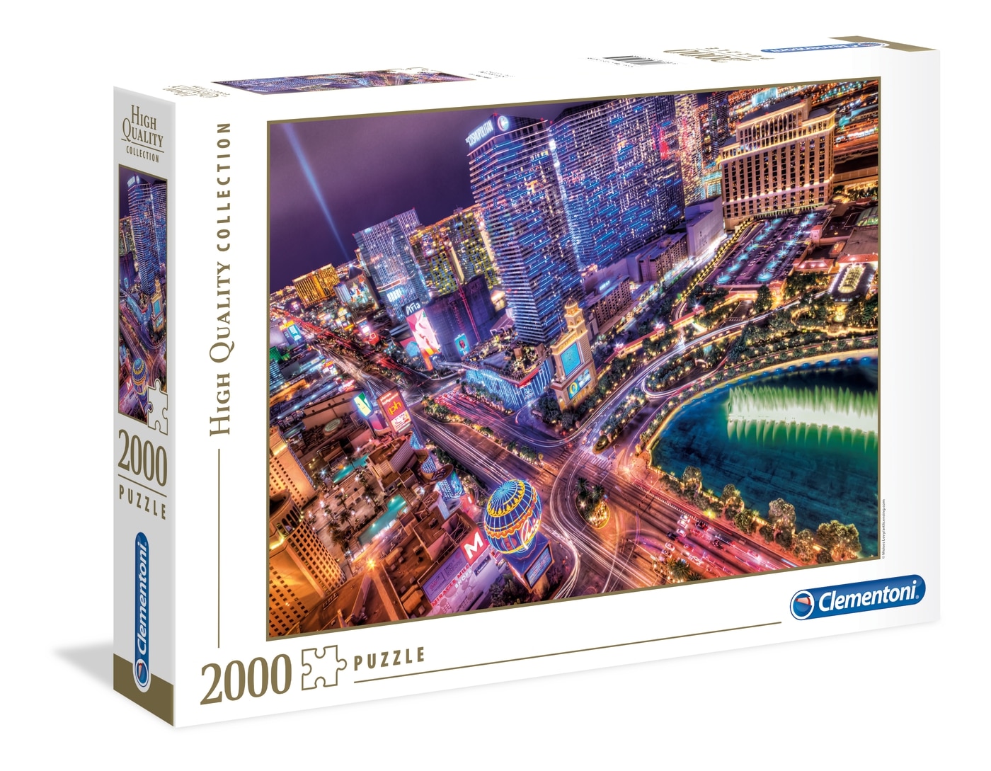 CLELAS VEGAS Puzzle(2000 Parça)COD.32555 Books and Toys