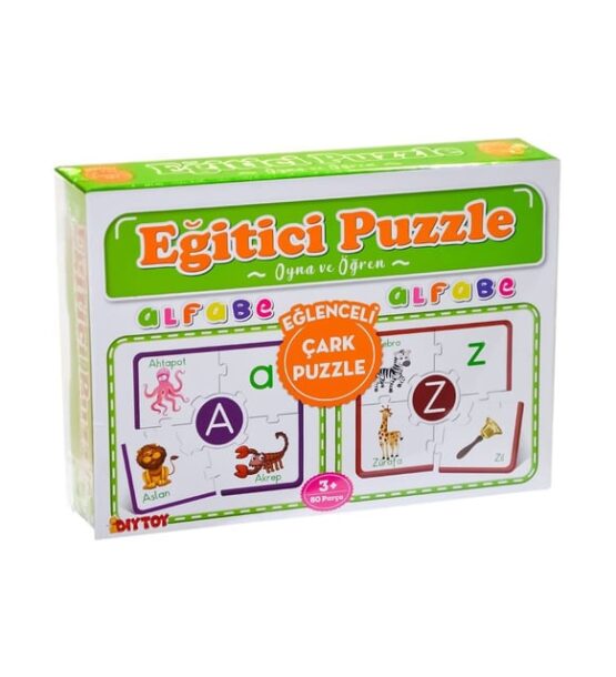 DİYTOY-Alfabe Çark Puzzle