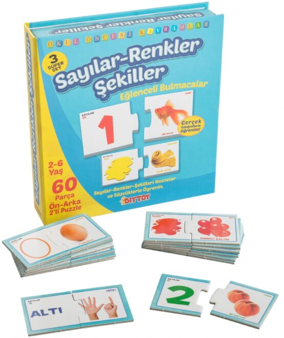 DİYTOY-Sayılar Renkler Şekiller