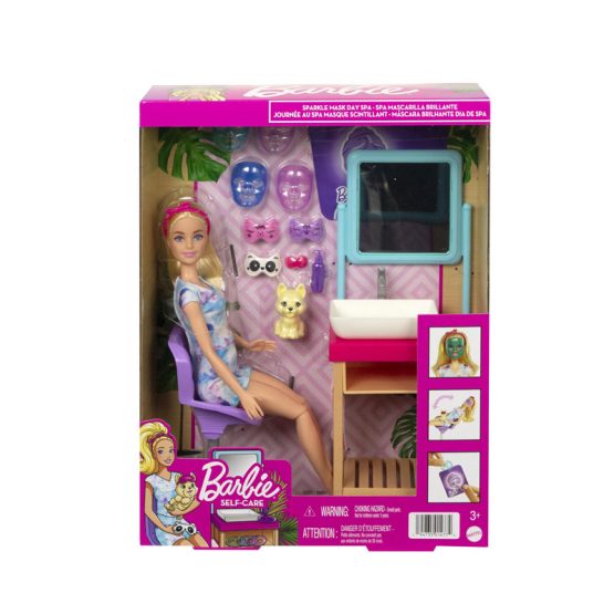 MATTEL-Barbie Işıltı Dolu Spa Günü Oyun Seti COD.HCM82