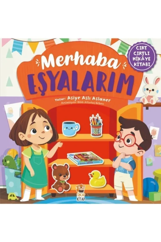 Sincap Kitap-Merhaba Eşyalarım(Cırt Cırtlı Kitap)
