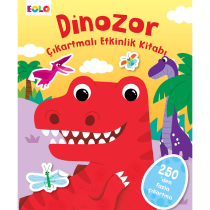 EOLO-Dinozor Çıkartmalı Etkinlik Kitabı