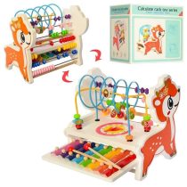 WOODEN TOYS-Ahşap Geyik Oyuncak(4 in 1)