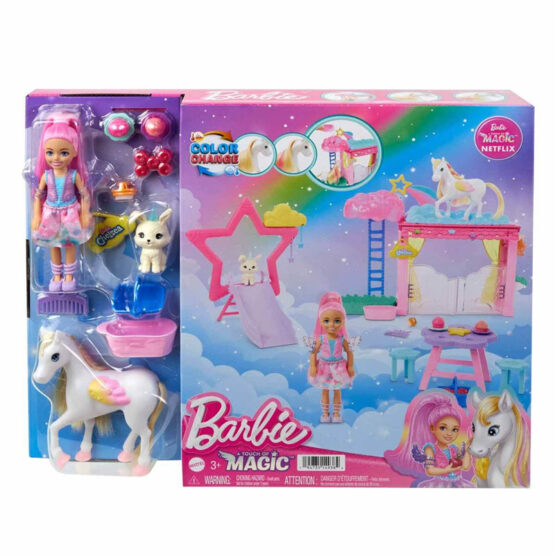 MATTEL-Chealse ve Unicorn Oyun Seti COD.HNT67