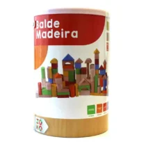 BT – Ahşap Renkli Bloklar  (100 Parça )