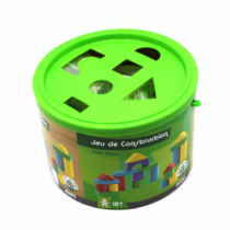 BT – Ahşap Renkli Bloklar ( 50 Parça )