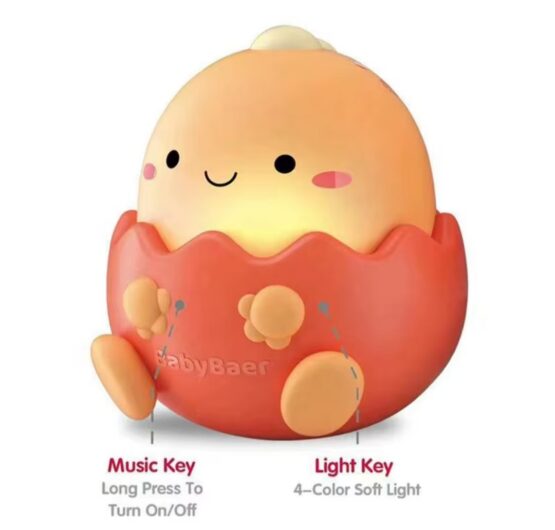 BT-Sevimli Yumurta Gece Lambası(Pembe)