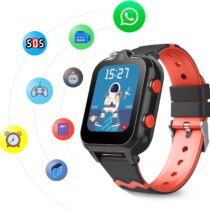 BT – 4G D35 SMART WATCH BLACK-RED