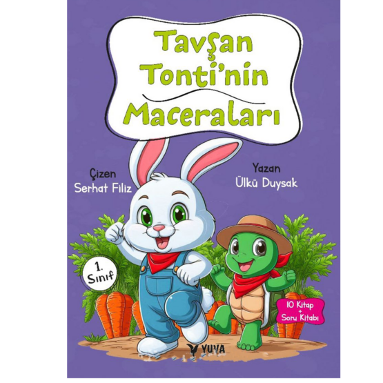 Yuva Yayınları-Tavşan Tonti’nin Maceraları 1.Sınıf(10 Kitap)