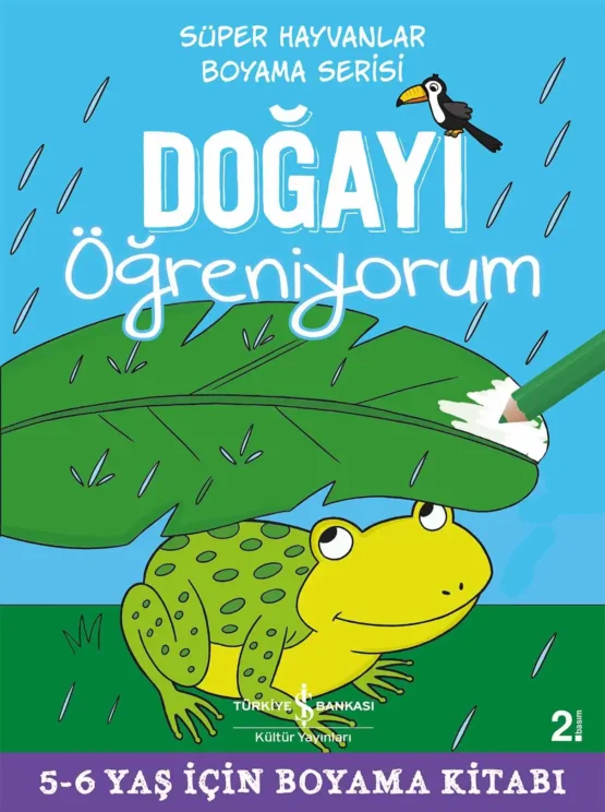 Türkiye İş Bankası Yayınları-Doğayı Öğreniyorum(Süper Hayvanlar Boyama Serisi)