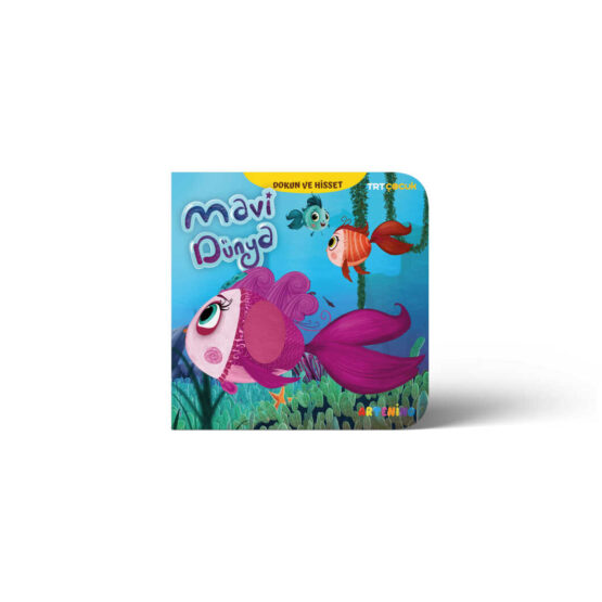 TRT ÇOCUK-Mavi Dünya Dokun Hisset Hikaye Kitabı