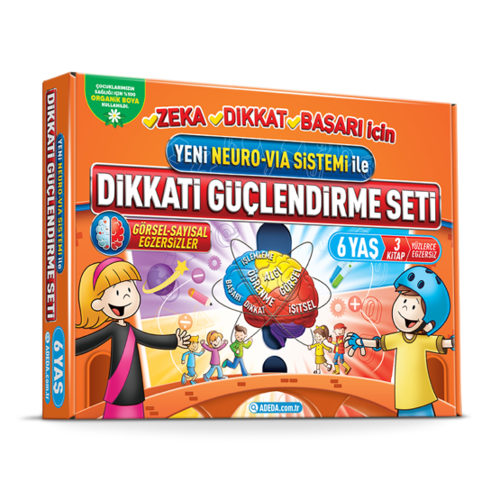 Adeda Yayınları Dikkat Güçlendirme Seti 6 Yaş