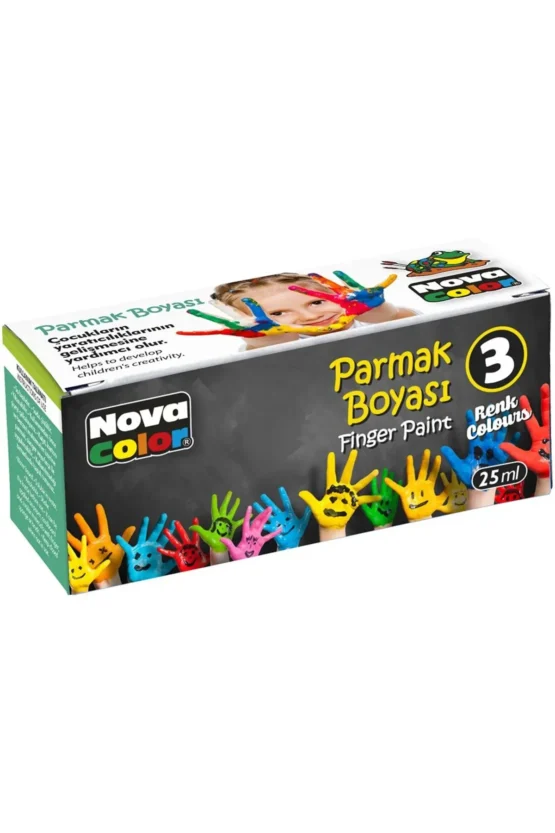 Nova Color-Parmak Boya(3 Renk)
