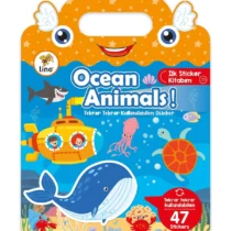 Lino-Tekrar Tekrar Kullanılabilen İlk Sticker Kitabım Ocean Animals