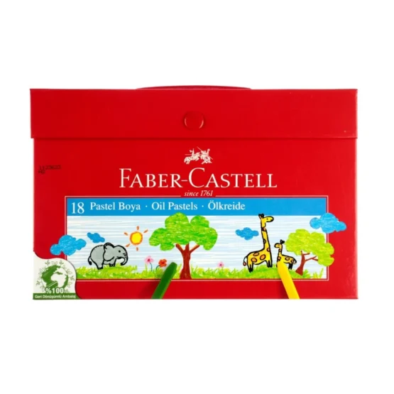 Faber Castell-Pastel Boya 18’li