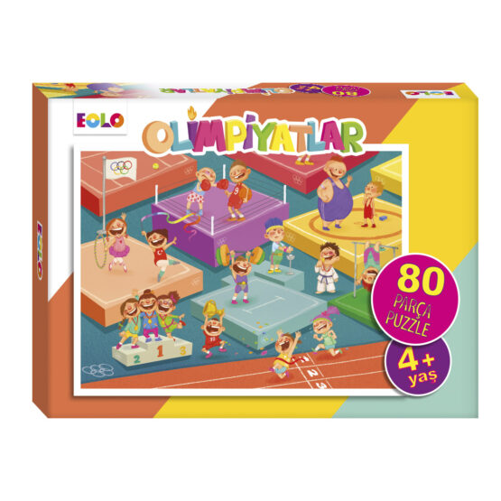 EOLO-Olimpiyatlar Puzzle(80 Parça)