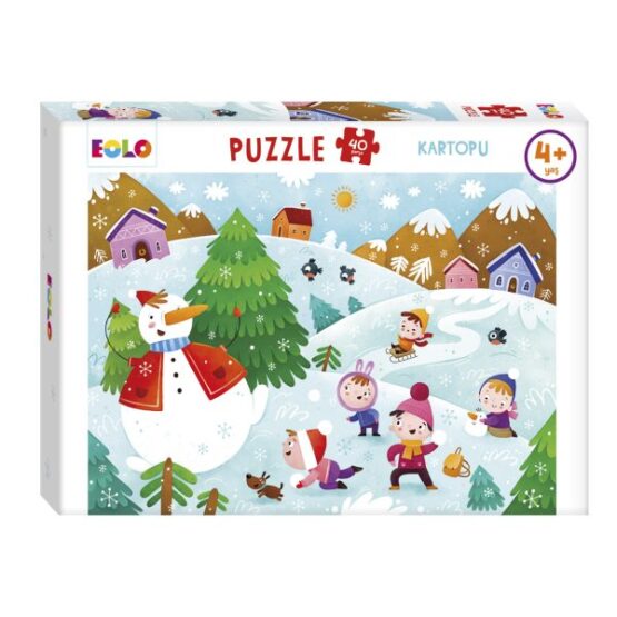 EOLO-Kartopu(40 Parça)Puzzle