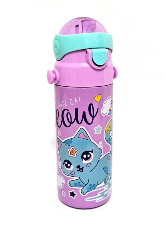 Muggle-Çelik Su Matarası(Kedi)500 ml