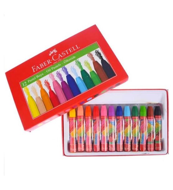 Faber Castell-Pastel Boya 12’li