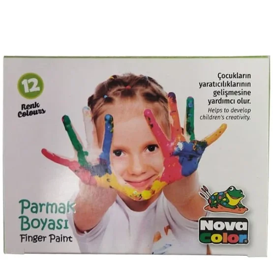 Nova Color-Parmak Boyası 12 Renk
