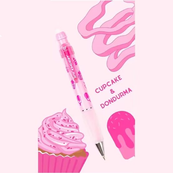Serve Deep-Geniş Gövde Kurşun Kalem(Pembe)