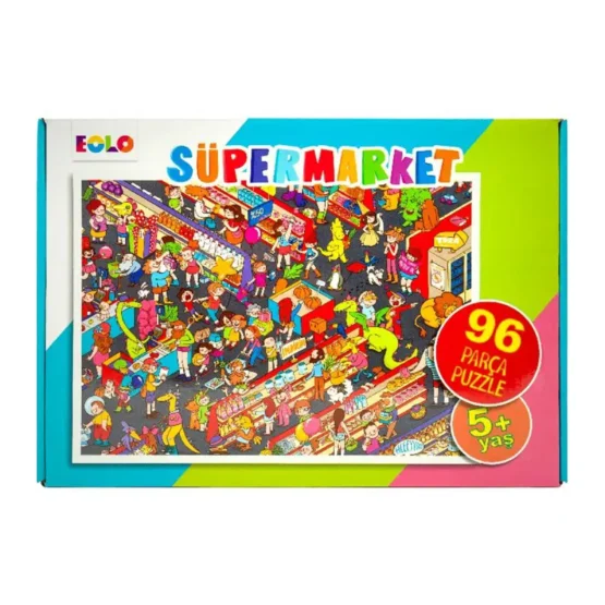 EOLO-Süpermarket Puzzle(96 Parça)