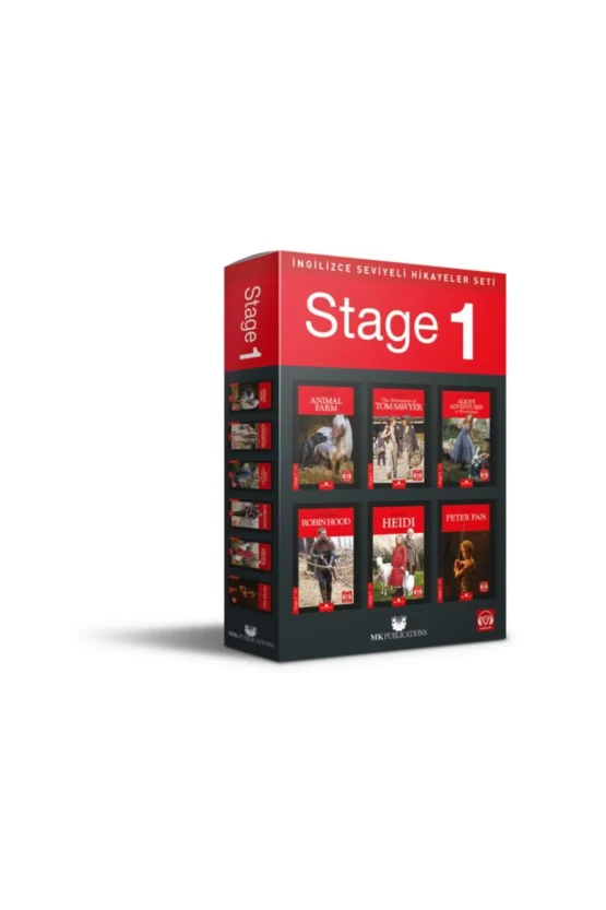 İngilizce Hikaye Seti Stage 1(6 Kitap Set)