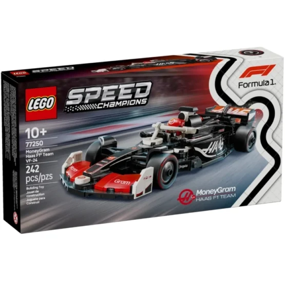 LEGO-SPEED CHAMPIONS MoneyGram Haas F1 Takımı VF-24 Yarış Arabası COD.77250