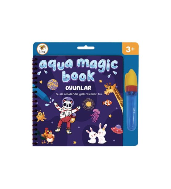 Lino-Aqua Magic Book Sihirli Boyama Kitabı Oyunlar