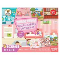 Lino-Tekrar Kullanılabilen Sticker Pad Günlük Hayat