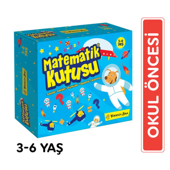 Yükselen Zeka- Okul Öncesi Matematik Kutusu 3-6 Yaş