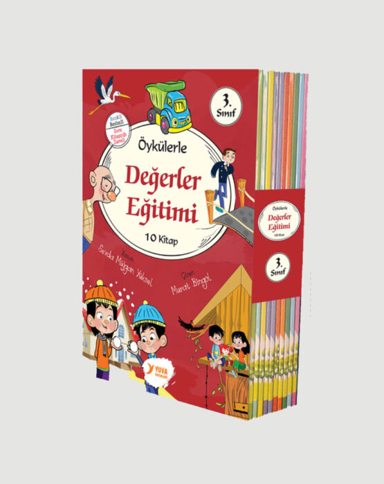 Yuva Yayınları- Öykülerle Değerler Eğitimi Seti 10 Kitap 3. Sınıf