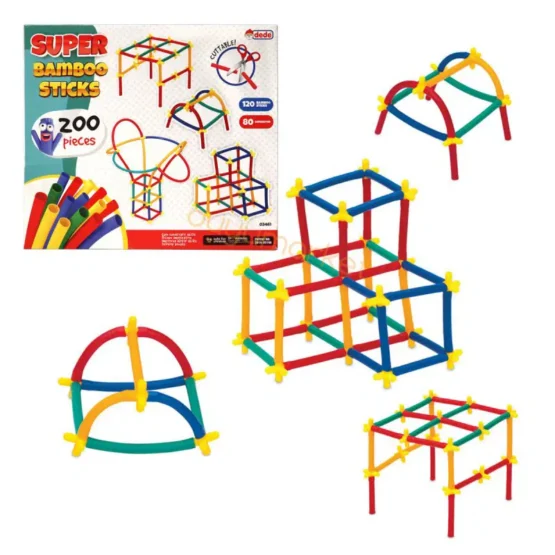 DEDE-Süper Bambu Çubuklar(200 Parça)