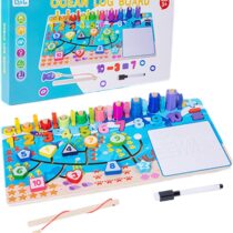 BT-Çok Fonksiyonlu Ahşap Oyun Tahtası(Okyanus)