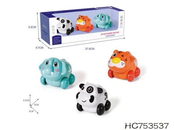 BT-Minik Arabalarım-Hayvanlar(3’lü Set)