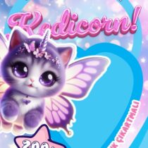 Doğan Çocuk-Kedicorn Etkinlik Ve Boyama Kitabı(200+ Sticker)