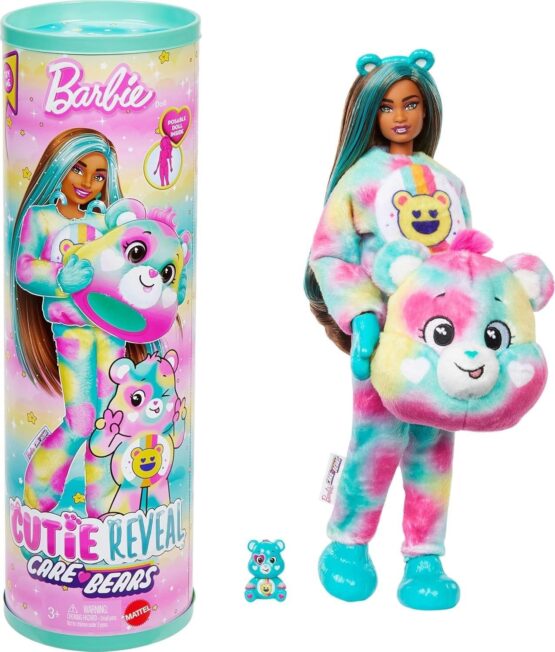 MALLET-Barbie Cutie Reveal Care Bears Bebek ve Aksesuarları Serisi COD.JVF59