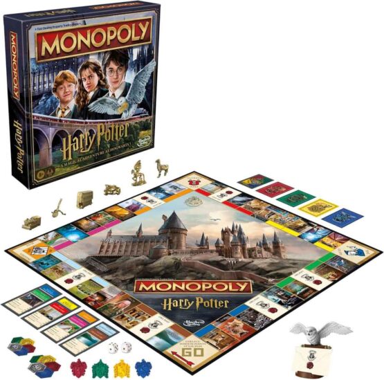 HASBRO-Monopoly Harry Potter Kutu Oyunu