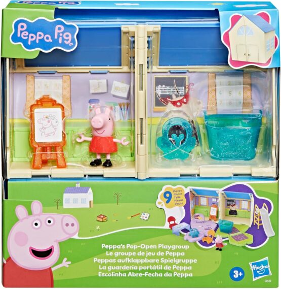 HASBRO-Peppa Pig Peppa’nın Açılır Oyun Grubu Oyun Seti COD.G0530