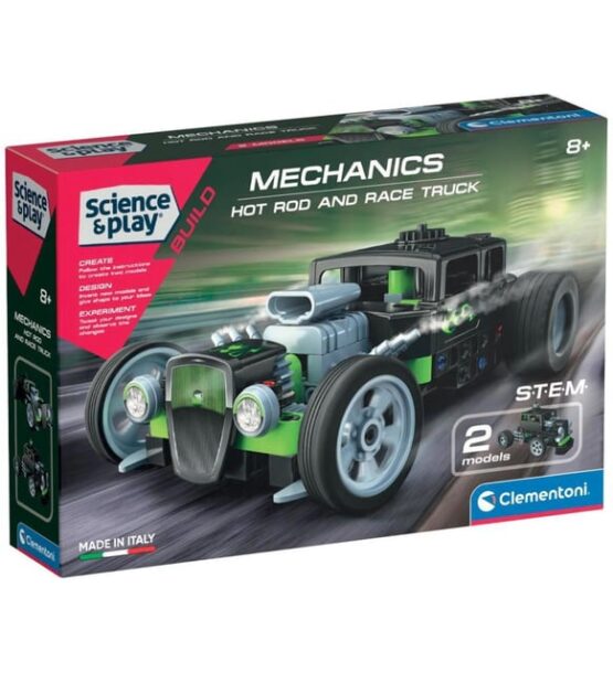 Clementoni-Bilim Ve Oyun Hot Rod Ve Race Truck COD.75076