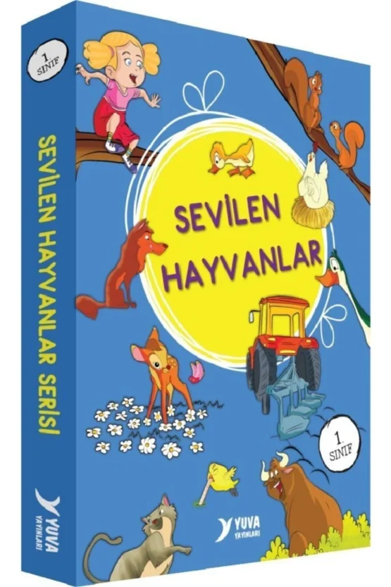 Yuva Yayınları – Sevilen Hayvanlar Serisi Düz Yazılı ( 10 Kitap ) 1.Sınıf