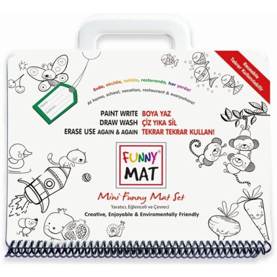 Akademi Çocuk Funny Mat Mini Set – Eğitim Serisi