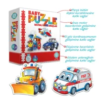 Circle Toys – Baby Puzzle Sevimli Araçlar