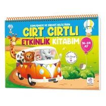 Yükselen Zeka – Cırt Cırtlı Etkinlik Kitabım 16-24 Ay